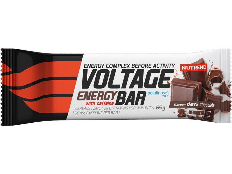Tyčinka Nutrend Voltage Energy Bar – hořká čokoláda