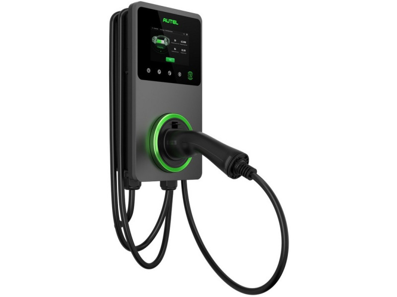 Nabíječka elektromobilů Autel Maxicharger AC WALLBOX 22 KW 3x32A 4G LED tmavě šedá + kabel