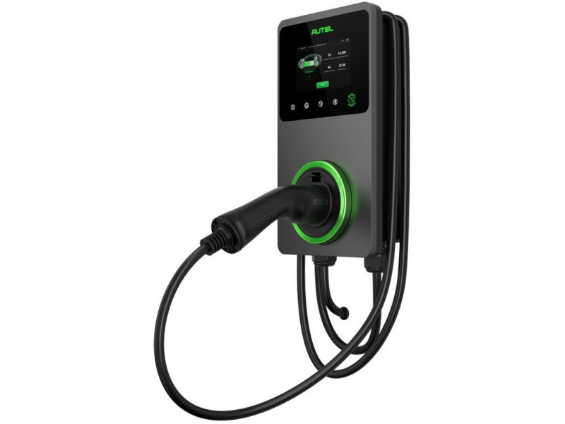 Nabíječka elektromobilů Autel Maxicharger AC WALLBOX 22 KW 3x32A 4G LED tmavě šedá + kabel