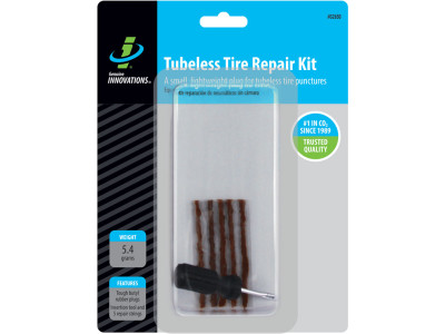 Tubeless Tire Repair Kit – opravný kit pro bezdušové cyklo pláště Tubeless Tire Repair Kit – opravný kit pro bezdušové cyklo pláště