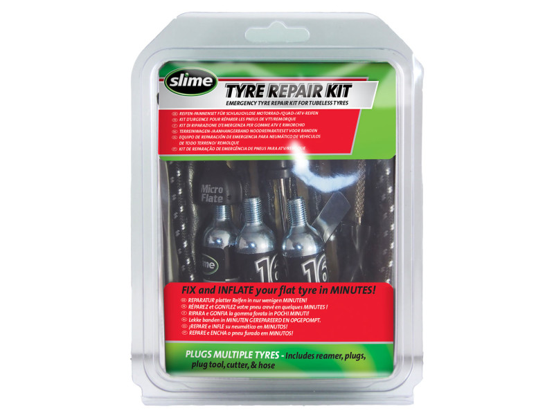 Opravná sada knotem s CO2 – Tyre Repair Kit