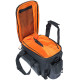 Brašna na nosič Basil Miles XL Pro – černá/oranžová