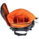 Brašna na nosič Basil Miles XL Pro – černá/oranžová