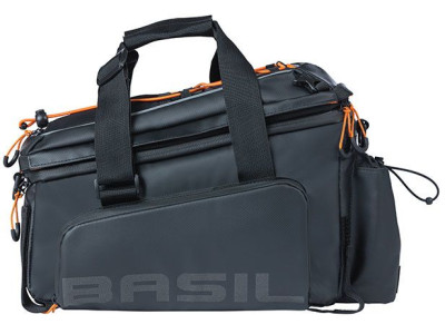Brašna na nosič Basil Miles XL Pro – černá/oranžová Brašna na nosič Basil Miles XL Pro – černá/oranžová