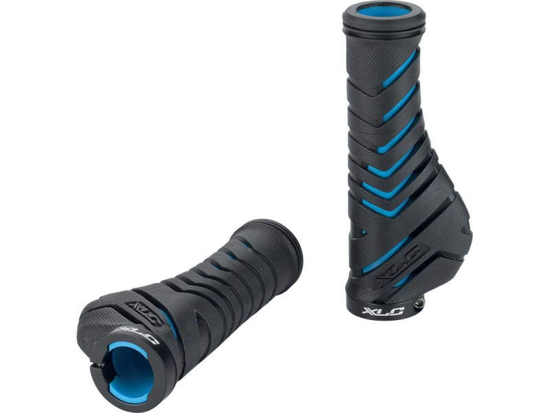 Gripy XLC GR-S30, 130mm – černá/modrá