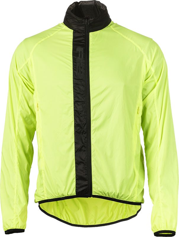 Cyklistická bunda R2 EASE ATJ02B – neon žlutá
