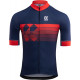 Pánský cyklistický dres KALAS motion Z – modrá/červená