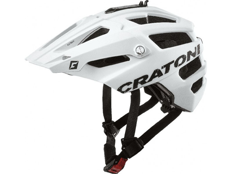 Cyklistická helma Cratoni AllTrack – bílá