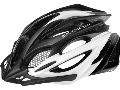 Cyklistická helma R2 ATH02A2 PRO-TEC – černá/bílá 