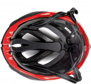 Cyklistická helma XLC BH-C23 – černá/červená