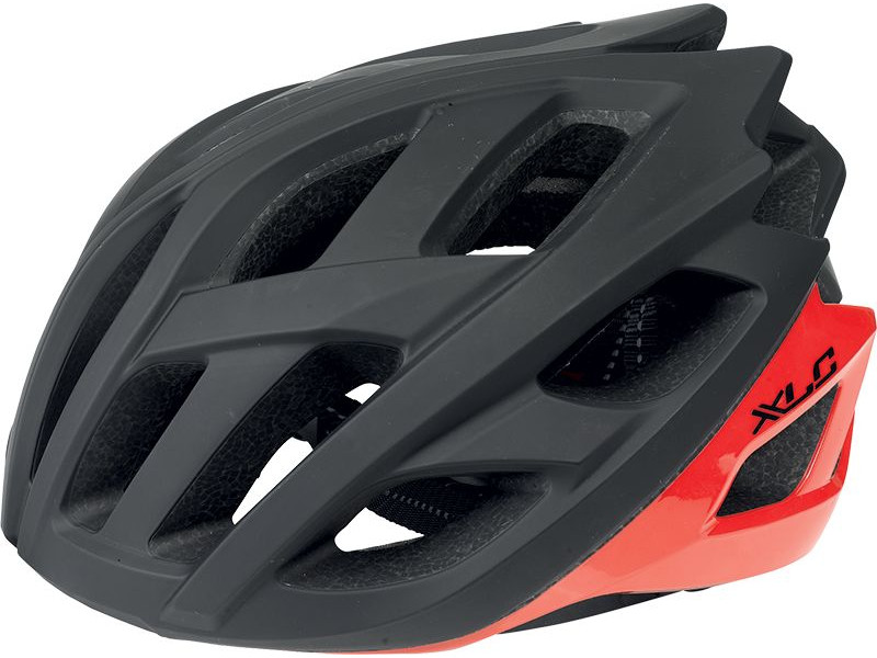 Cyklistická helma XLC BH-C23 – černá/červená