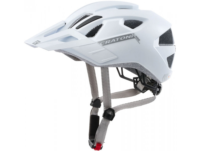 Cyklistická helma Cratoni AllRide –⁠ bílá matná