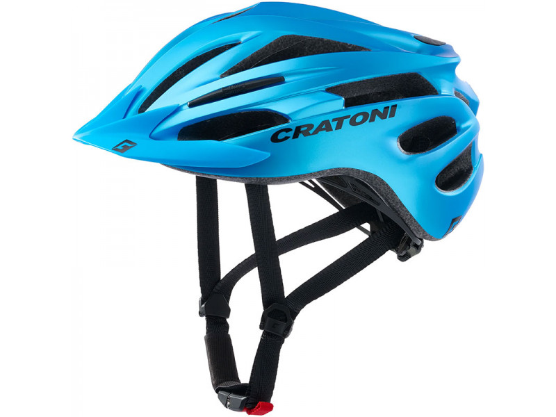 Cyklistická helma Cratoni Pacer – modrá metal.