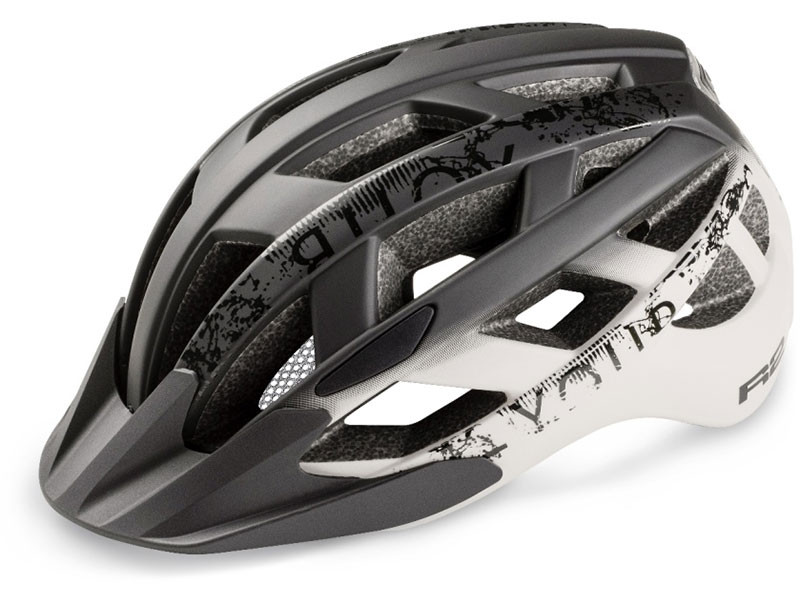 Cyklistická helma R2 ATH18R LUMEN – černá/bílá