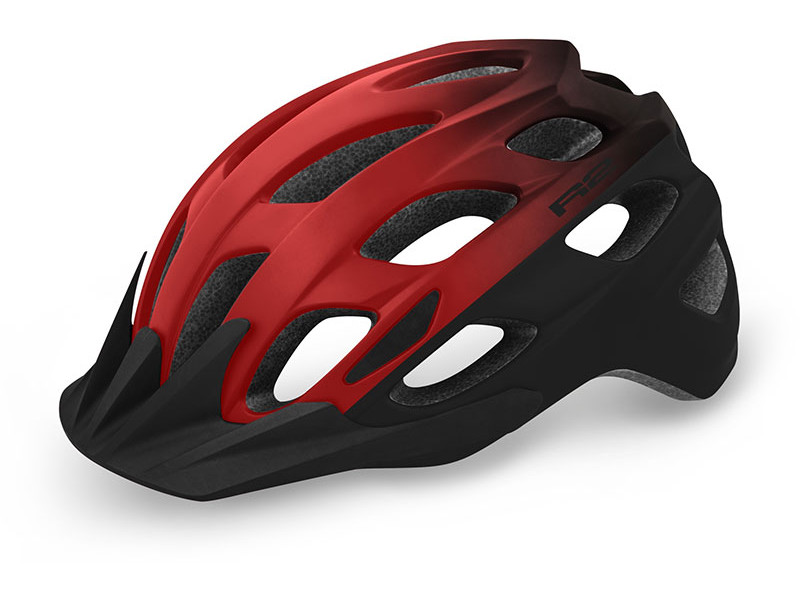 Cyklistická helma R2 ATH22G CLIFF – červená/černá
