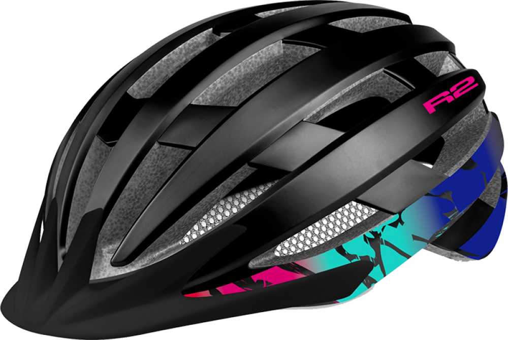 Cyklistická helma R2 ATH27F VENTU – černá