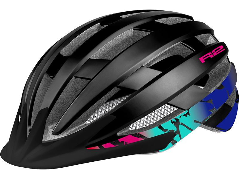 Cyklistická helma R2 ATH27F VENTU – černá