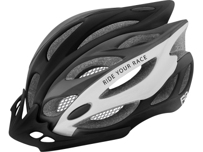 Cyklistická helma R2 ATH01A1 WIND – černá/bílá 