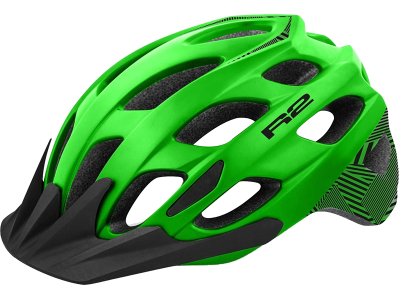 Cyklistická helma R2 ATH22C CLIFF – zelená