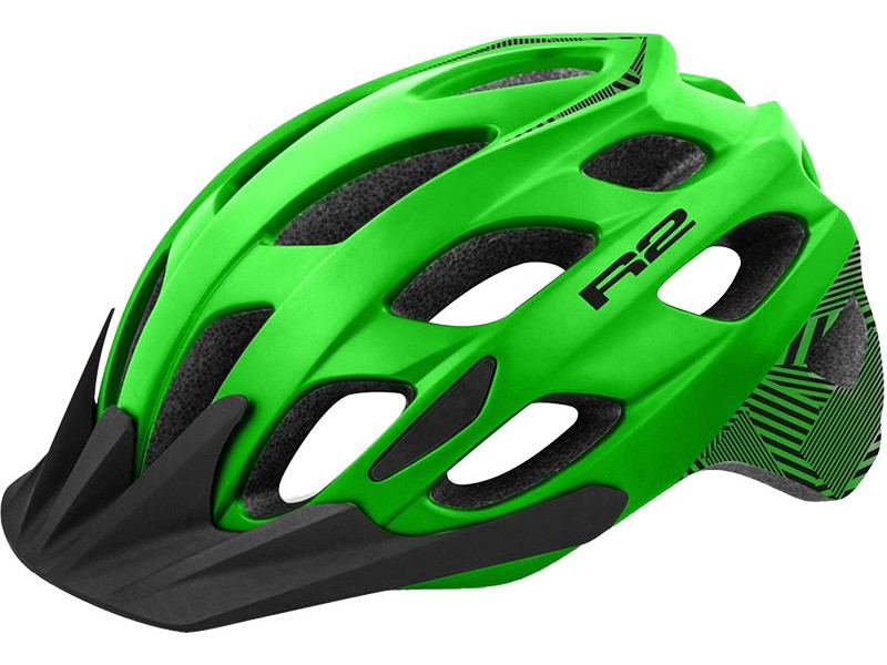 Cyklistická helma R2 ATH22C CLIFF – zelená