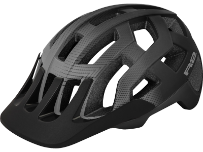 Cyklistická helma R2 ATH24F FARGO – černá/šedá