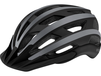 Cyklistická helma R2 ATH26A EXPLORER – černá/šedá