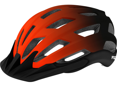 Cyklistická helma R2 ATH26F EXPLORER – červená/černá