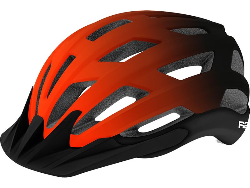 Cyklistická helma R2 ATH26F EXPLORER – oranžová/černá