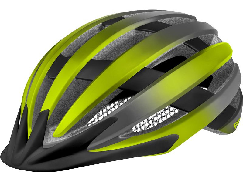 Cyklistická helma R2 ATH27E VENTU – černá/žlutá