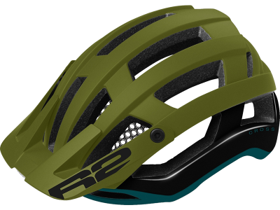 Cyklistická helma R2 ATH32F CROSS – zelená