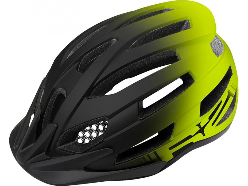 Cyklistická helma R2 ATH33D SPIRIT – černá/zelená