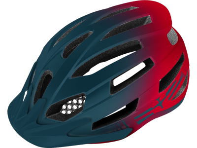 Cyklistická helma R2 ATH33E SPIRIT – modrá/červená