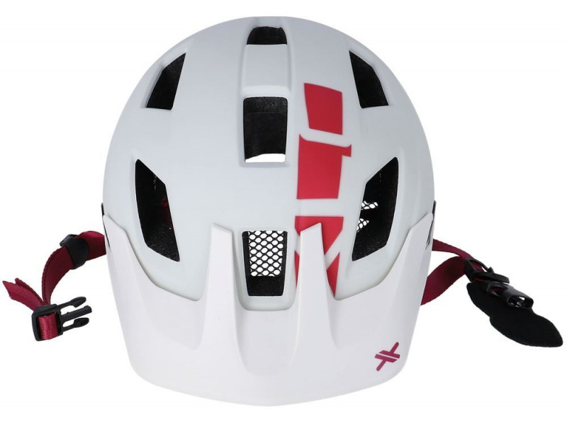 Cyklistická helma XLC BH-C30 – bílá/růžová