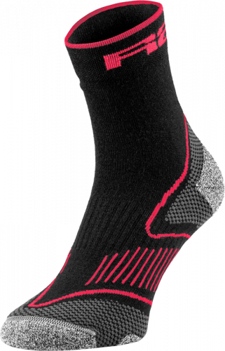 Cyklistické ponožky R2 Challenge ATS12A – černá/červená