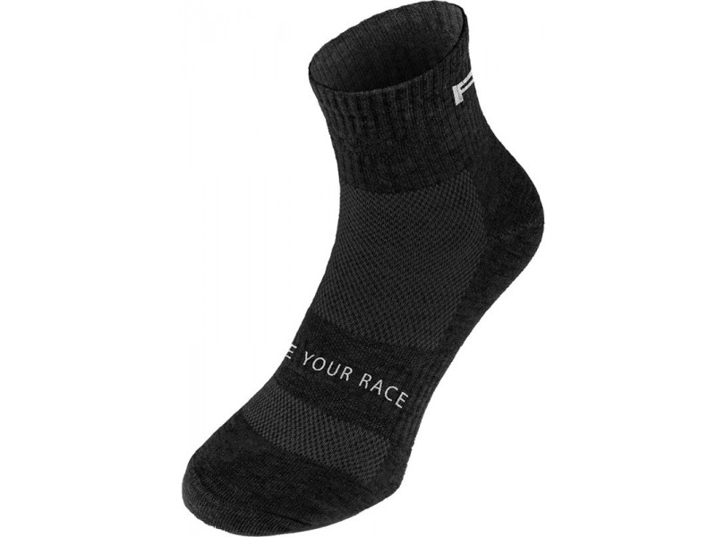 Cyklistické ponožky R2 Flow 2PACK ATS15A – černá