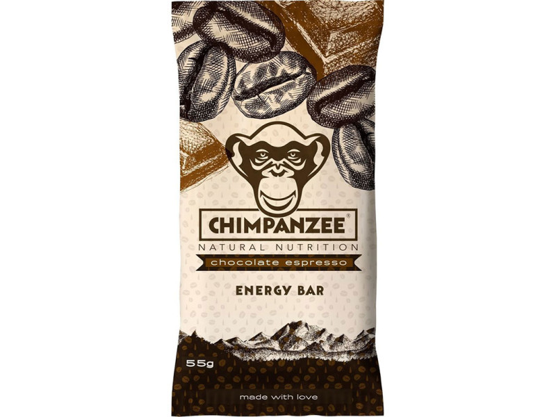 Energetická tyčinka Chimpanzee – Chocolate & Espresso