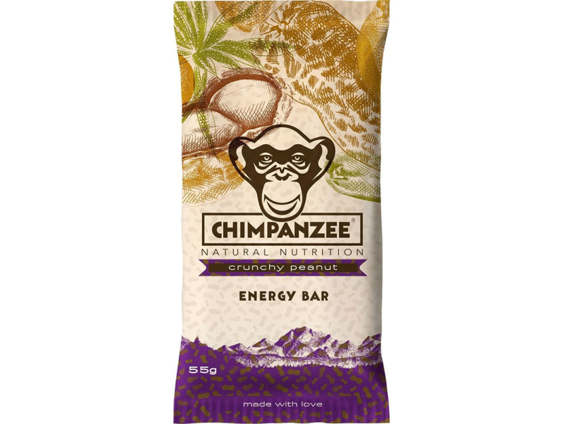 Energetická tyčinka Chimpanzee – Crunchy Peanut