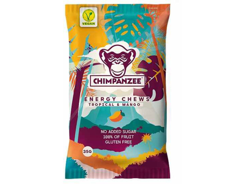 Energetické bonbony Chimpanzee – Tropical & Mango