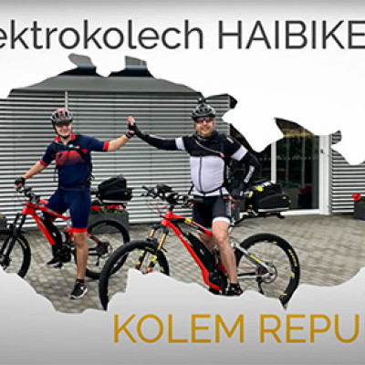 Na elektrokolech HAIBIKE kolem republiky Na elektrokolech HAIBIKE kolem republiky